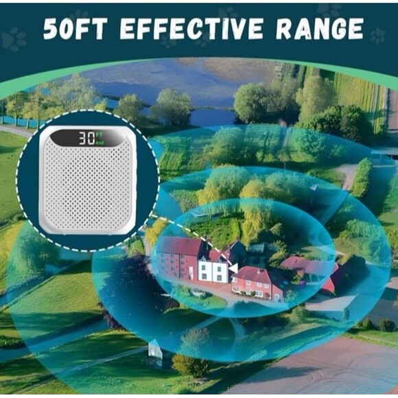 Malok Anti Barking Devices 50 Ft Range Ultrasonic Stop Barking Type C Charging - Picture 11 of 11